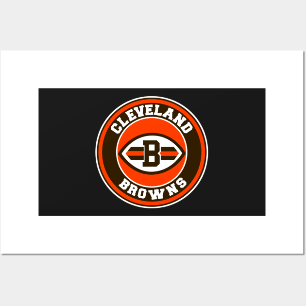 Browns-City Wall Art by ijacknesyri